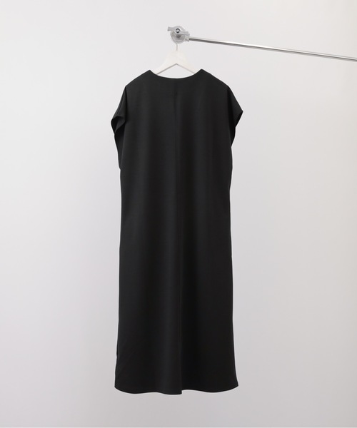 ap retro（アプレトロ）の「【選べる着丈・素材】ディープVネックジャンスカ / 深スリットワンピース（ワンピース・レディース・アイボリー/ブラック/グレー/グレイッシュベージュ/ベージュ/ブラック系その他/ホワイト系その他・FREE/LARGE）」の22枚目の写真