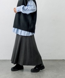 PUAL CE CIN | ニットリブスカート(スカート)