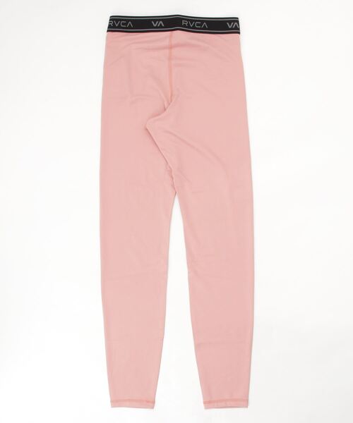 RVCA(ルーカ)の「【直営店限定】RVCA SPORT レディース BASE LEGGING ラッシュガード【2022年春夏モデル】/ルーカレギンススパッツ(レギンス/スパッツ・レディース・ピンク・SMALL/X-SMALL)」の2枚目の写真