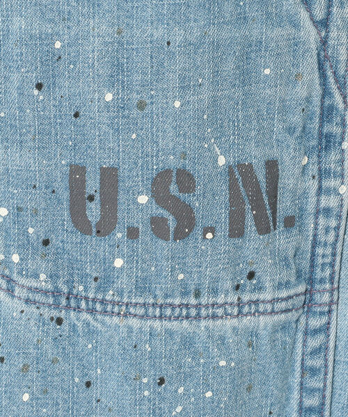 AVIREX（アヴィレックス）の「【TYPE BLUE/タイプブルー】デッキ パンツ / DECK PANTS / アヴィレックス / AVIREX（デニムパンツ・メンズ・インディゴブルー/ライトインディゴブルー/ブルー系その他/ナチュラル・MEDIUM/LARGE/X-LARGE/XX-LARGE）」の18枚目の写真