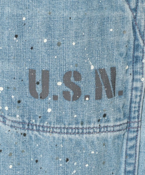 AVIREX（アヴィレックス）の「【TYPE BLUE/タイプブルー】デッキ パンツ / DECK PANTS / アヴィレックス / AVIREX（デニムパンツ・メンズ・インディゴブルー/ライトインディゴブルー/ブルー系その他/ナチュラル・MEDIUM/LARGE/X-LARGE/XX-LARGE）」の11枚目の写真