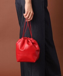 ラムレザーバルーンバッグ