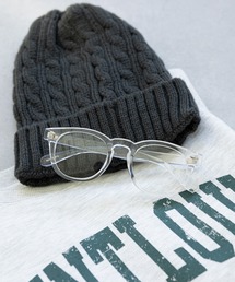 防曇クリアフレームメガネ