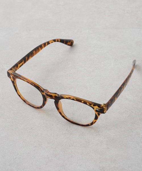 DISCOAT(ディスコート)の「防曇クリアフレームメガネ(メガネ・レディース・ブラウン/クリア・FREE)」の3枚目の写真