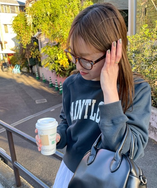 DISCOAT(ディスコート)の「防曇クリアフレームメガネ(メガネ・レディース・ブラウン/クリア・FREE)」の7枚目の写真