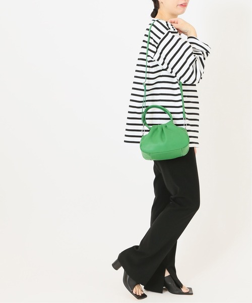 maison-vincent（メゾンヴァンサン）の「【Maison Vincent /メゾン ヴァンサン】1474 soft:バッグ◆（ショルダーバッグ・レディース・グリーン・FREE）」の4枚目の写真