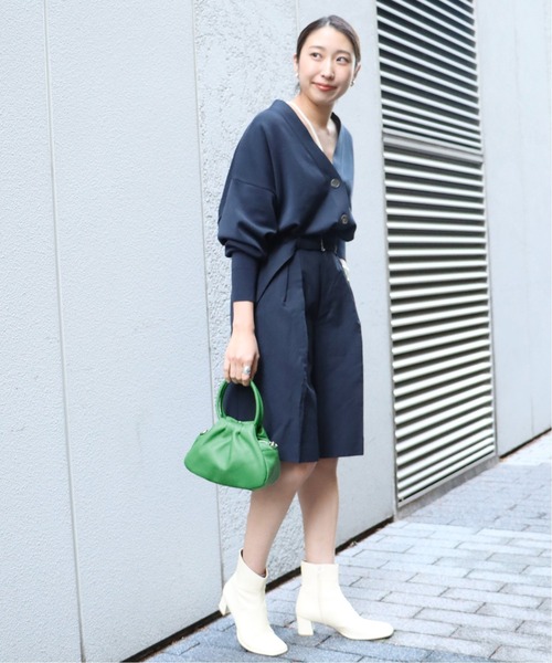 maison-vincent（メゾンヴァンサン）の「【Maison Vincent /メゾン ヴァンサン】1474 soft:バッグ◆（ショルダーバッグ・レディース・グリーン・FREE）」の5枚目の写真