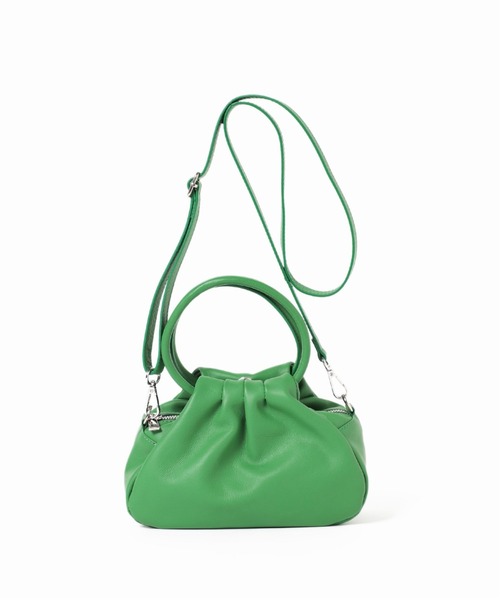 maison-vincent（メゾンヴァンサン）の「【Maison Vincent /メゾン ヴァンサン】1474 soft:バッグ◆（ショルダーバッグ・レディース・グリーン・FREE）」の8枚目の写真