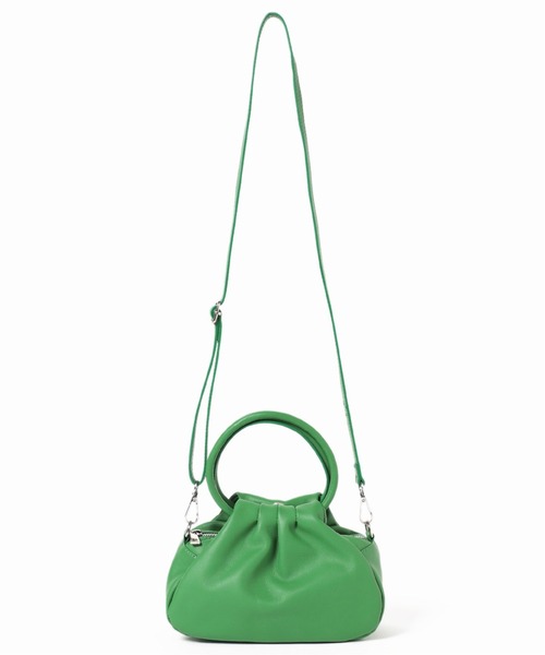 maison-vincent（メゾンヴァンサン）の「【Maison Vincent /メゾン ヴァンサン】1474 soft:バッグ◆（ショルダーバッグ・レディース・グリーン・FREE）」の9枚目の写真