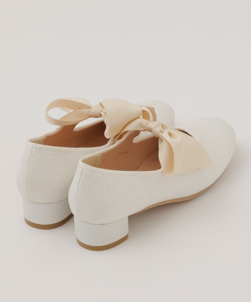 one after another NICE CLAUP(ワンアフターアナザーナイスクラップ)の「リボンシューズ(パンプス・レディース・ホワイト系その他/アニマル・S/M/L/LL)」の11枚目の写真