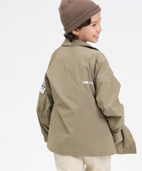 CAMP7(キャンプセブン)の「【CAMP7】コーチジャケット(ブルゾン・キッズ・ブラック/ベージュ・160/140/130/150/105/120)」の11枚目の写真