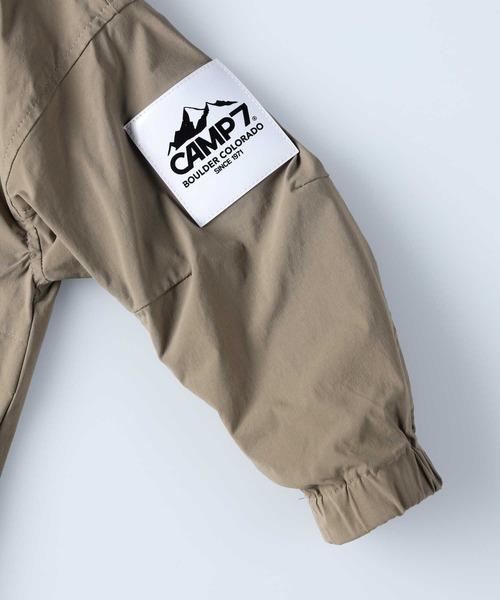 CAMP7(キャンプセブン)の「【CAMP7】コーチジャケット(ブルゾン・キッズ・ブラック/ベージュ・160/140/130/150/105/120)」の7枚目の写真