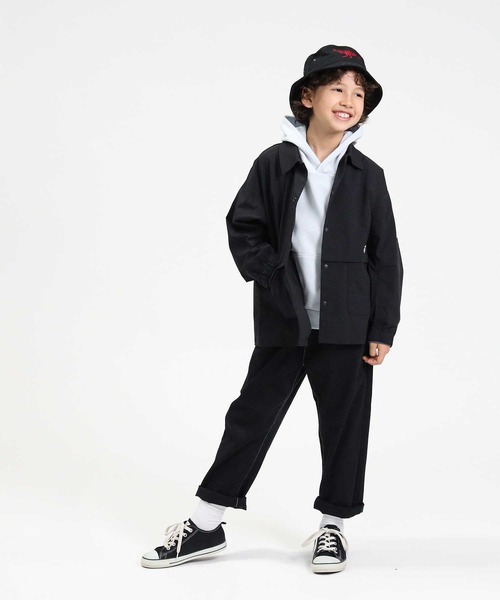 CAMP7(キャンプセブン)の「【CAMP7】コーチジャケット(ブルゾン・キッズ・ブラック/ベージュ・160/140/130/150/105/120)」の16枚目の写真