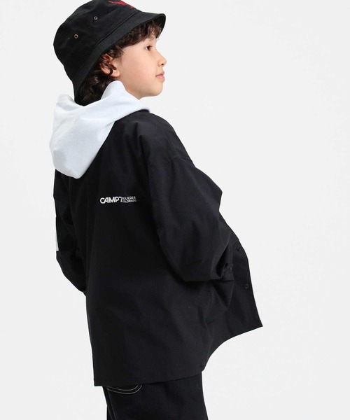 CAMP7(キャンプセブン)の「【CAMP7】コーチジャケット(ブルゾン・キッズ・ブラック/ベージュ・160/140/130/150/105/120)」の14枚目の写真