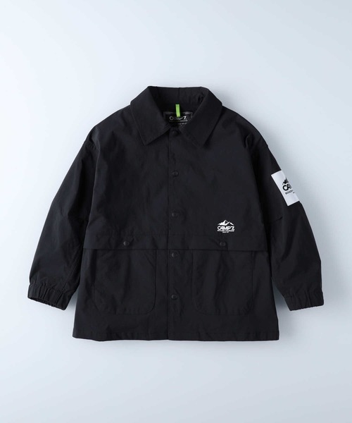 CAMP7(キャンプセブン)の「【CAMP7】コーチジャケット(ブルゾン・キッズ・ブラック/ベージュ・160/140/130/150/105/120)」の10枚目の写真