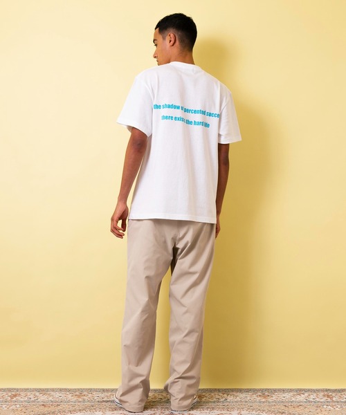 1/F(イチエフ)の「【1/F】プリントT HARD LIFE(Tシャツ/カットソー・メンズ・ブラック/ホワイト/ベージュ・2/3/1)」の8枚目の写真