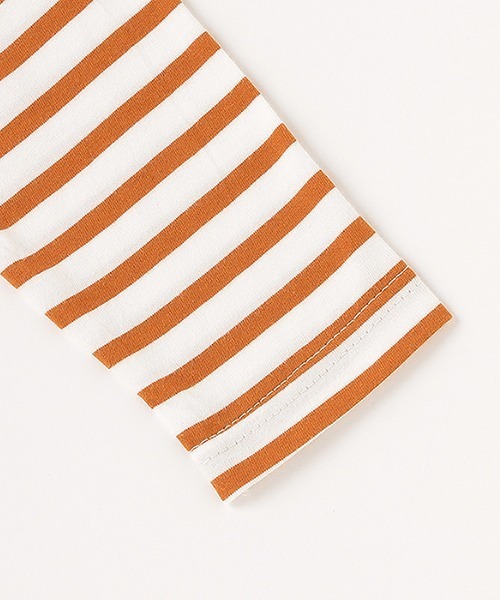 petit main（プティマイン）の「【弱酸性】パネルボーダーTパンツセット（アンサンブル・キッズ・ブルー/オレンジ・80ｃｍ/70cm）」の7枚目の写真