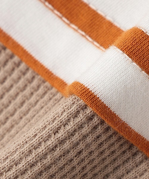 petit main（プティマイン）の「【弱酸性】パネルボーダーTパンツセット（アンサンブル・キッズ・ブルー/オレンジ・80ｃｍ/70cm）」の12枚目の写真