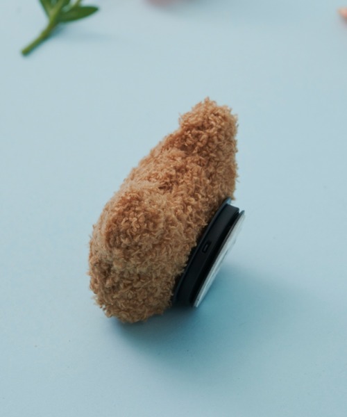 MERLOT(メルロー)の「アニマルスマホグリップ(スマホグッズ・レディース・ホワイト/ブラウン/ピンク・FREE)」の5枚目の写真