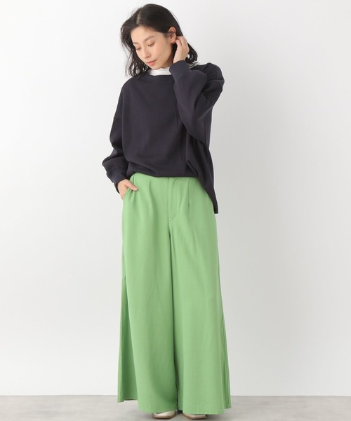 LEPSIM（レプシィム）の「【前後で着られる】2WAYワッフルポンチョ　259275（Tシャツ/カットソー・レディース・ネイビー/ピンク/アイボリー・FREE）」の6枚目の写真