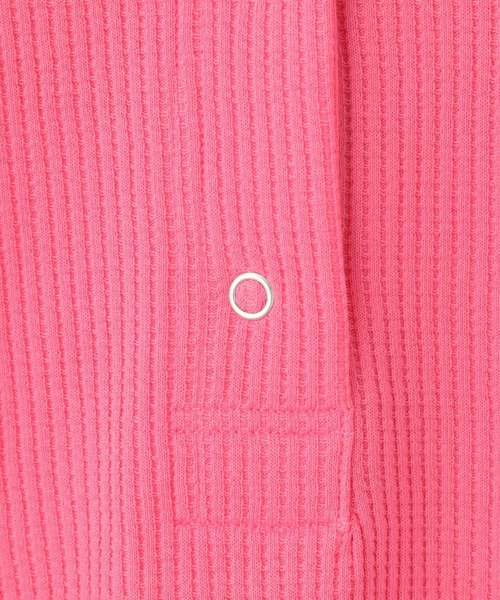 LEPSIM（レプシィム）の「【前後で着られる】2WAYワッフルポンチョ　259275（Tシャツ/カットソー・レディース・ネイビー/ピンク/アイボリー・FREE）」の18枚目の写真