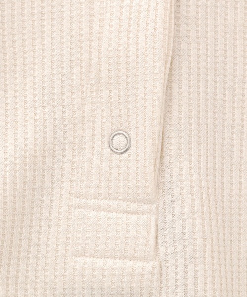 LEPSIM（レプシィム）の「【前後で着られる】2WAYワッフルポンチョ　259275（Tシャツ/カットソー・レディース・ネイビー/ピンク/アイボリー・FREE）」の17枚目の写真