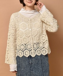 カギ針2WAYカーデ