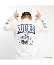 RUDIE'S（ルーディーズ）の「RUDIE'S x CRAYON SHINCHAN KASUKABE VIBRATION LSTEE / ルーディーズ × クレヨンしんちゃん カスカベ バイブレーション ロングスリーブ（Tシャツ/カットソー）」