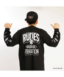 RUDIE'S（ルーディーズ）の「RUDIE'S x CRAYON SHINCHAN KASUKABE VIBRATION LSTEE / ルーディーズ × クレヨンしんちゃん カスカベ バイブレーション ロングスリーブ（Tシャツ/カットソー）」