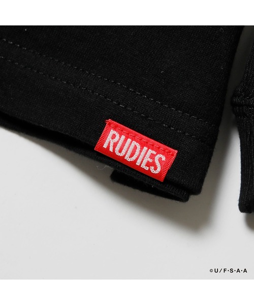 RUDIE'S(ルーディーズ)の「RUDIE'S x CRAYON SHINCHAN KASUKABE VIBRATION LSTEE / ルーディーズ × クレヨンしんちゃん カスカベ バイブレーション ロングスリーブ(Tシャツ/カットソー・メンズ・ブラック/ホワイト・L/S/M/XL/XXL)」の6枚目の写真