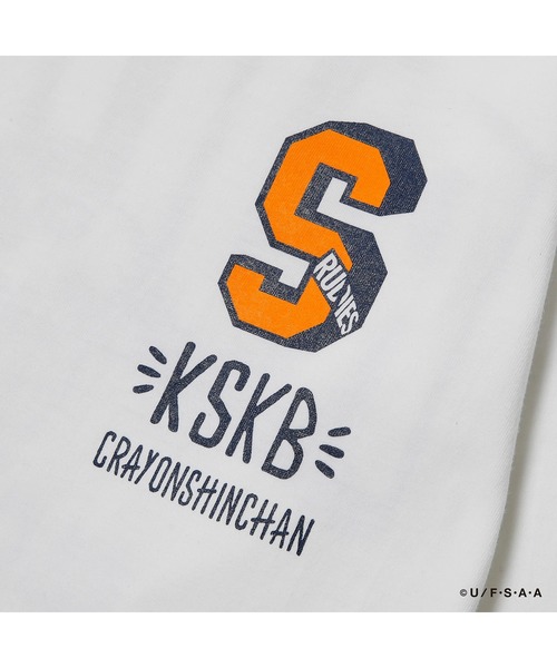 RUDIE'S(ルーディーズ)の「RUDIE'S x CRAYON SHINCHAN KASUKABE VIBRATION LSTEE / ルーディーズ × クレヨンしんちゃん カスカベ バイブレーション ロングスリーブ(Tシャツ/カットソー・メンズ・ブラック/ホワイト・L/S/M/XL/XXL)」の11枚目の写真