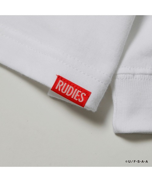 RUDIE'S(ルーディーズ)の「RUDIE'S x CRAYON SHINCHAN KASUKABE VIBRATION LSTEE / ルーディーズ × クレヨンしんちゃん カスカベ バイブレーション ロングスリーブ(Tシャツ/カットソー・メンズ・ブラック/ホワイト・L/S/M/XL/XXL)」の12枚目の写真