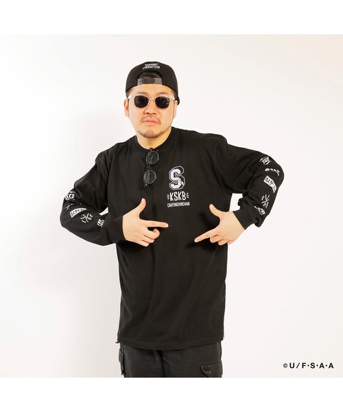 RUDIE'S(ルーディーズ)の「RUDIE'S x CRAYON SHINCHAN KASUKABE VIBRATION LSTEE / ルーディーズ × クレヨンしんちゃん カスカベ バイブレーション ロングスリーブ(Tシャツ/カットソー・メンズ・ブラック/ホワイト・L/S/M/XL/XXL)」の17枚目の写真