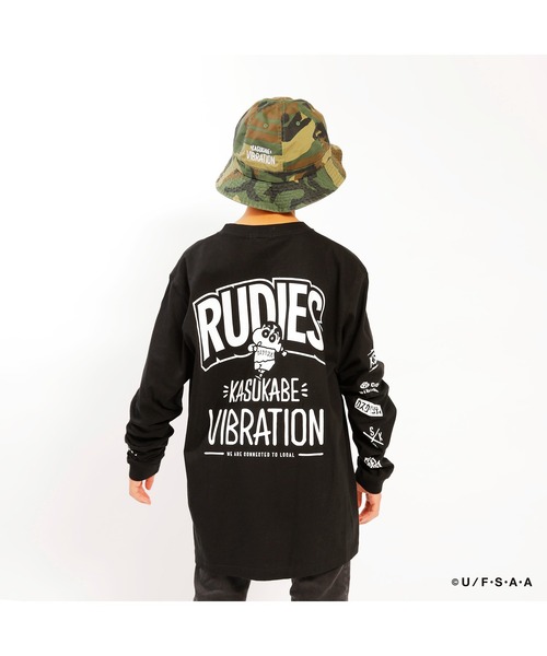 RUDIE'S(ルーディーズ)の「RUDIE'S x CRAYON SHINCHAN KASUKABE VIBRATION LSTEE / ルーディーズ × クレヨンしんちゃん カスカベ バイブレーション ロングスリーブ(Tシャツ/カットソー・メンズ・ブラック/ホワイト・L/S/M/XL/XXL)」の20枚目の写真