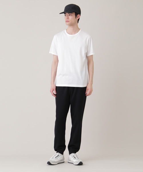 KIJIMA TAKAYUKI(キジマ タカユキ)の「【KIJIMA TAKAYUKI】ORGANIC COTTON TYPEWRITER(キャップ・メンズ・ブラック/ダークグレー・SMALL/MEDIUM)」の5枚目の写真