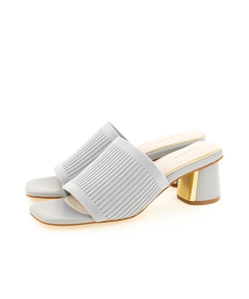 RANDA（ランダ）の「ソフト ニットミュールサンダル（サンダル・レディース・ブラウン/ブルー/アイボリー/ブラック・LL/M/L/S）」の20枚目の写真