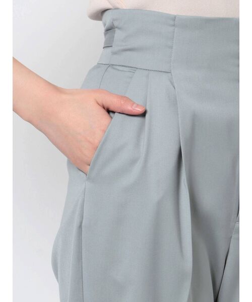 LAGUNAMOON（ラグナムーン）の「バックベルトテーパードパンツ（スラックス・レディース・ライトブルー/ベージュ/ラベンダー・MEDIUM/SMALL）」の9枚目の写真