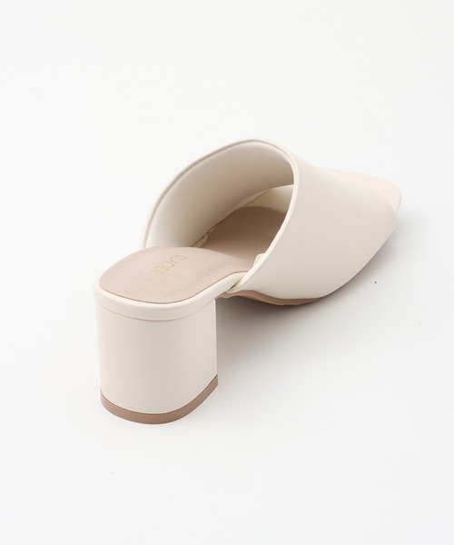 Honeys（ハニーズ）の「オープントゥミュール（サンダル・レディース・ブラック/グレイッシュベージュ/アイボリー・LL/M/L）」の13枚目の写真