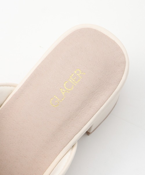 Honeys（ハニーズ）の「オープントゥミュール（サンダル・レディース・ブラック/グレイッシュベージュ/アイボリー・LL/M/L）」の19枚目の写真