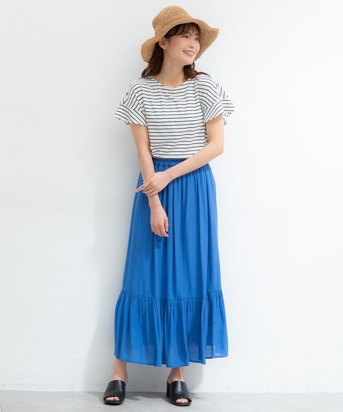 Honeys（ハニーズ）の「オープントゥミュール（サンダル・レディース・ブラック/グレイッシュベージュ/アイボリー・LL/M/L）」の20枚目の写真