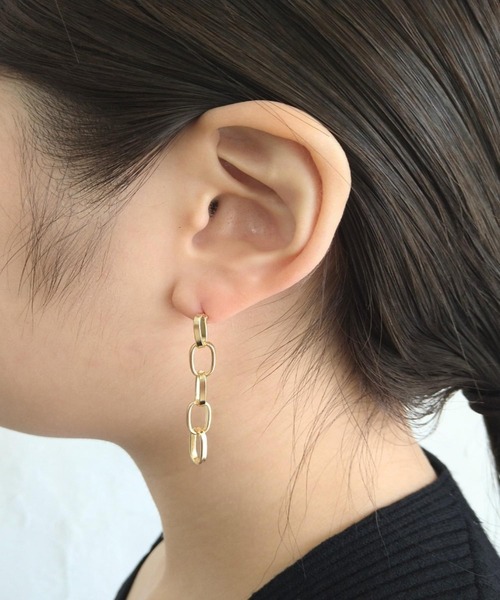 Alite cloth(アリーテクロス)の「フープピアスデザインアソートセット(ピアス(両耳用)・レディース・ゴールド系その他3/ゴールド系その他2/ゴールド系その他・FREE)」の8枚目の写真