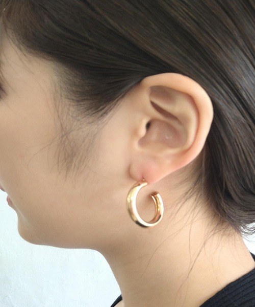 Alite cloth(アリーテクロス)の「フープピアスデザインアソートセット(ピアス(両耳用)・レディース・ゴールド系その他3/ゴールド系その他2/ゴールド系その他・FREE)」の14枚目の写真