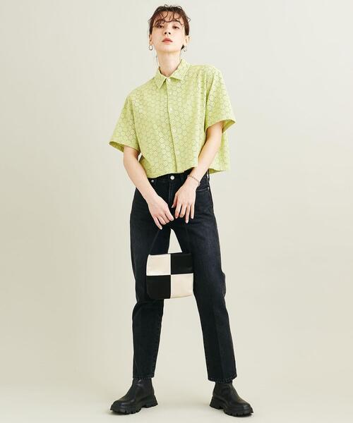 BEAUTY&amp;YOUTH UNITED ARROWS - BEAUTY&amp;YOUTH  カットワークレースフレアブラウス BEAUTY&YOUTH UNITED ARROWS - BEAUTY&YOUTH カットワークレース