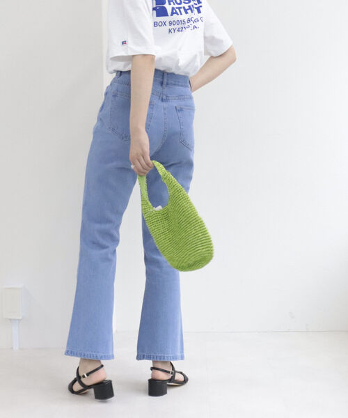 fredy repit（フレディレピ）の「フレアデニムパンツ（デニムパンツ・レディース・ブルー/ブラック・38/36）」の15枚目の写真