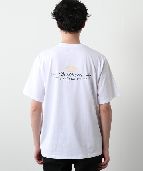 JOURNAL STANDARD(ジャーナルスタンダード)の「【MALBON GOLF/マルボン ゴルフ】TROPHIES Tシャツ(Tシャツ/カットソー・メンズ・ホワイト・LARGE/MEDIUM)」の6枚目の写真