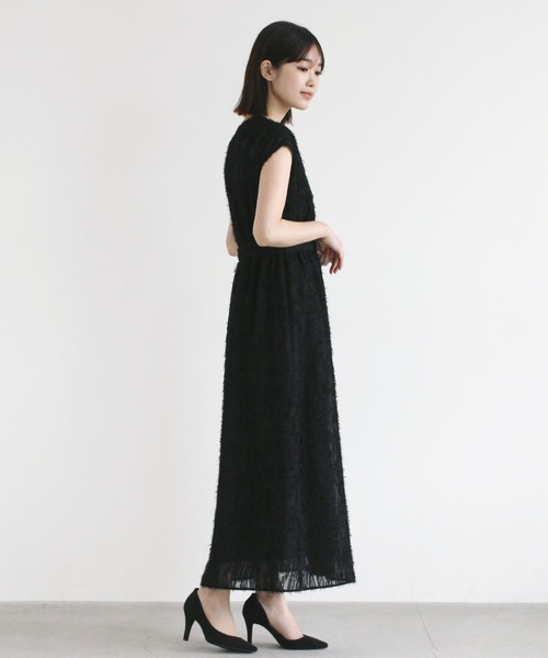 kaene(カエン)の「ジャガードジレドレス(ドレス・レディース・ブラック/ブルー系その他/ライトピンク・38/36)」の17枚目の写真