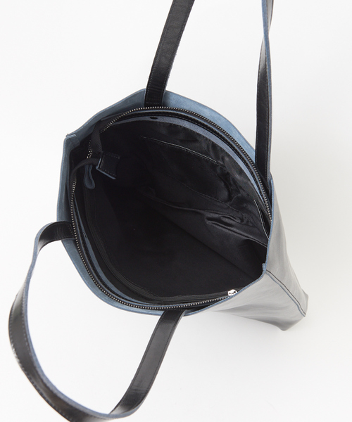 ABAHOUSE GRAY（アバハウスグレイ）の「スプリットレザー 縦型 トートバッグ（トートバッグ・メンズ・キャメル/ブラウン/グレー/ネイビー/ブラック・フリー）」の13枚目の写真