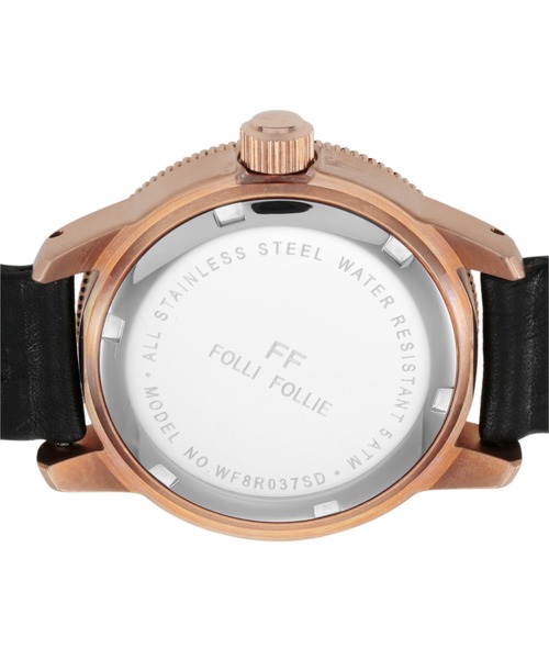 Folli Follie（フォリフォリ）の「Folli Follie/フォリフォリ OLYTEUS 腕時計 WF8R037SDZ-BK レディース（アナログ腕時計・レディース・ブラック・FREE）」の2枚目の写真