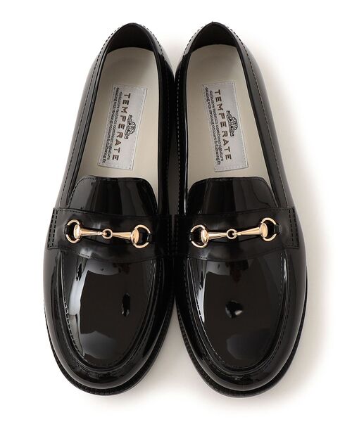 TEMPERATE（テンパレイト）の「TEMPERATE:ジェイコブビットローファー（レインシューズ・レディース・ブラック・38/39/37/36）」の5枚目の写真