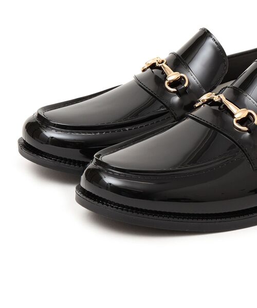 TEMPERATE（テンパレイト）の「TEMPERATE:ジェイコブビットローファー（レインシューズ・レディース・ブラック・38/39/37/36）」の4枚目の写真